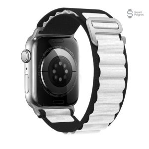 Bracelet Apple Watch bicolore, style Alpine
