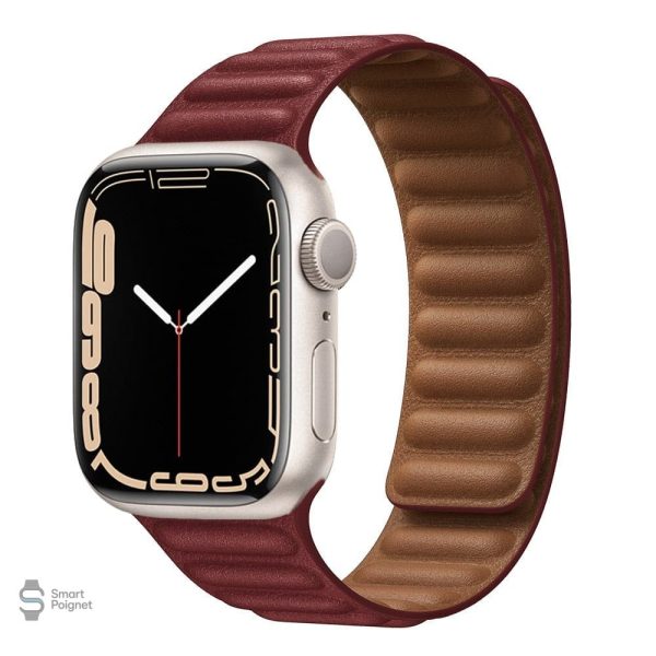 Bracelet de montre en cuir pour Apple Watch