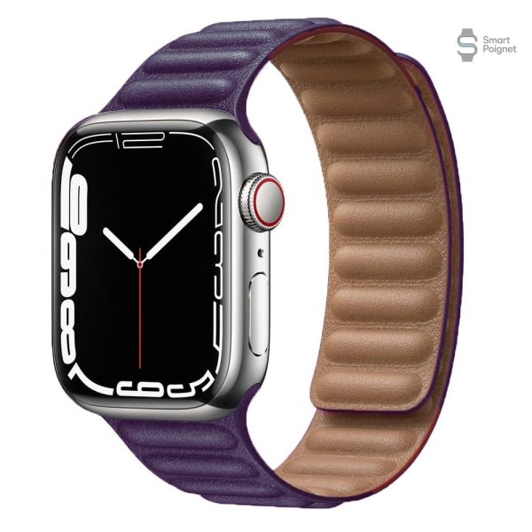 Accessoire tendance en cuir pour Apple Watch