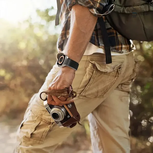 Bracelet bicolore Apple Watch pour le trail