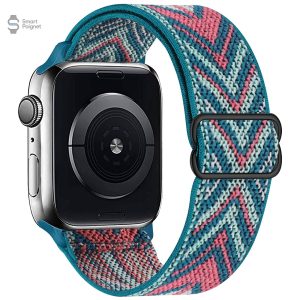 Bracelet Apple Watch scrunchie multicolore