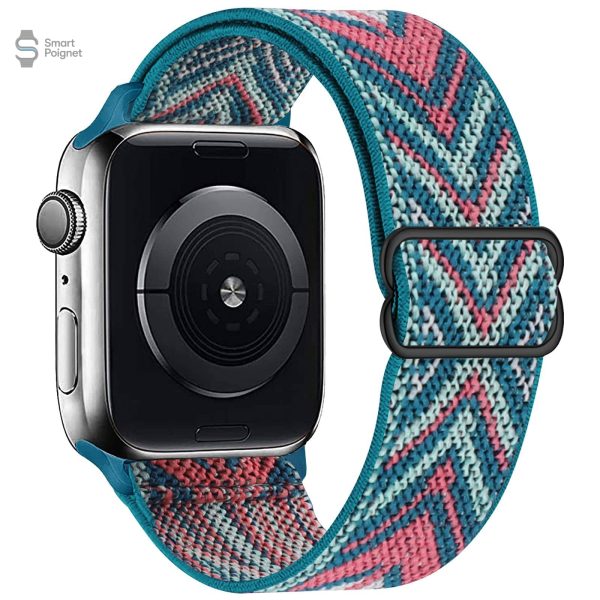 Bracelet Apple Watch scrunchie multicolore