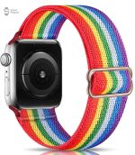 Bracelet tendance scrunchie pour Apple Watch