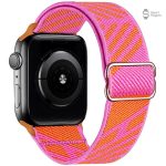 Bracelet scrunchie joyeux pour montre intelligente Apple
