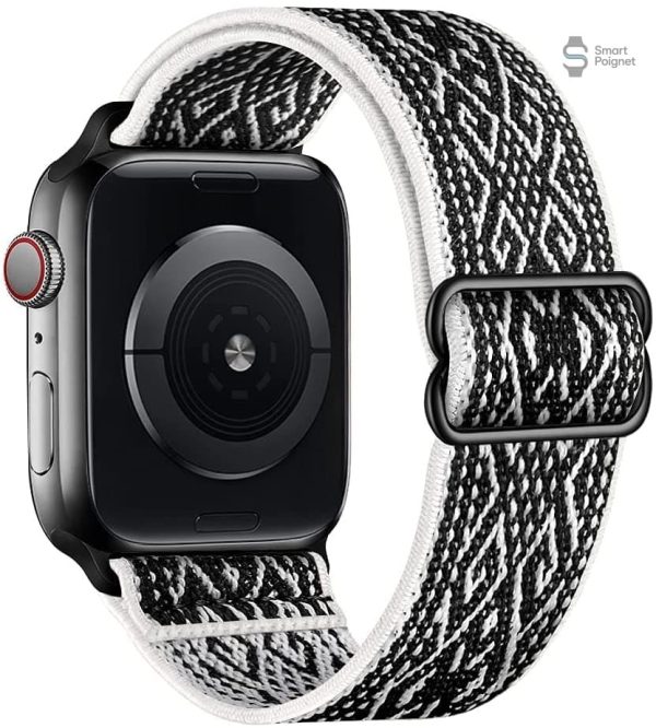 Accessoire Apple Watch scrunchie, design vibrant