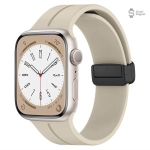 Bracelet silicone aimanté pour Apple Watch