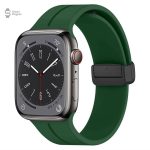 Bracelet Apple Watch en silicone avec fixation aimantée