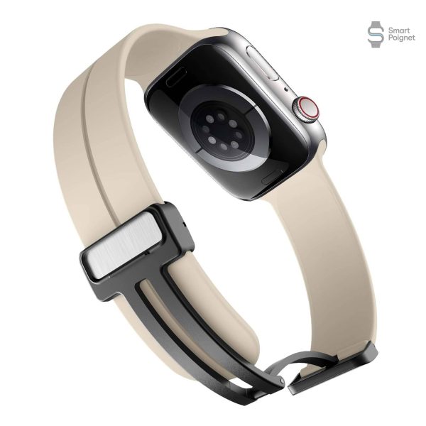 Bracelet en silicone pour montre connectée Apple