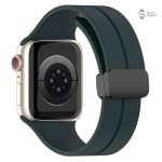 Bracelet Apple Watch en silicone souple et aimanté