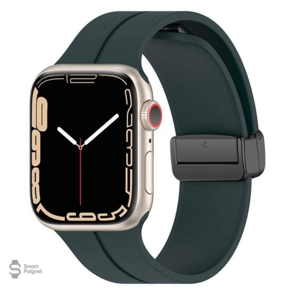 Bracelet pratique pour Apple Watch en silicone