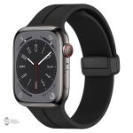Bracelet Apple Watch en silicone à fermeture aimantée