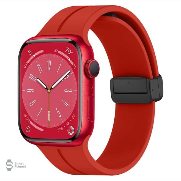 Bracelet coloré en silicone pour Apple Watch