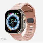 Bracelet durable en silicone pour Apple Watch