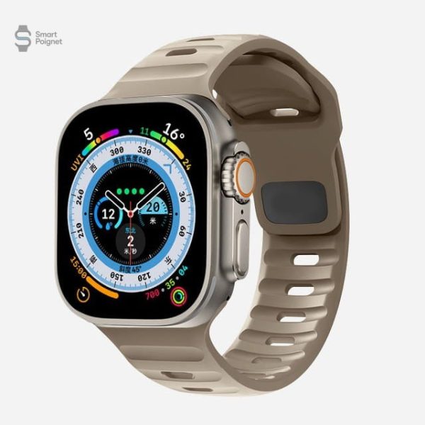 Bracelet silicone nautique pour Apple Watch - vue 3