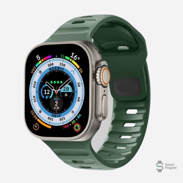 Bracelet silicone nautique pour Apple Watch - vue 4