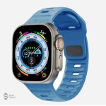 Bracelet silicone nautique pour Apple Watch - vue 6