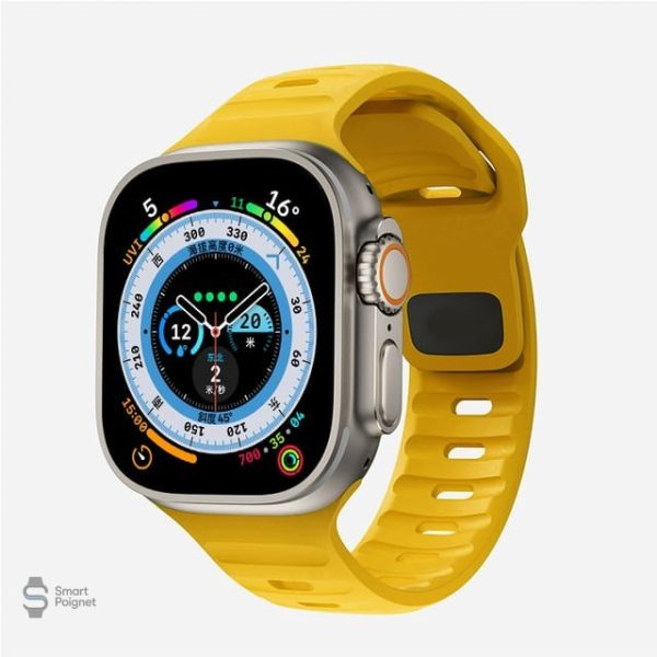 Bracelet silicone nautique pour Apple Watch - vue 7