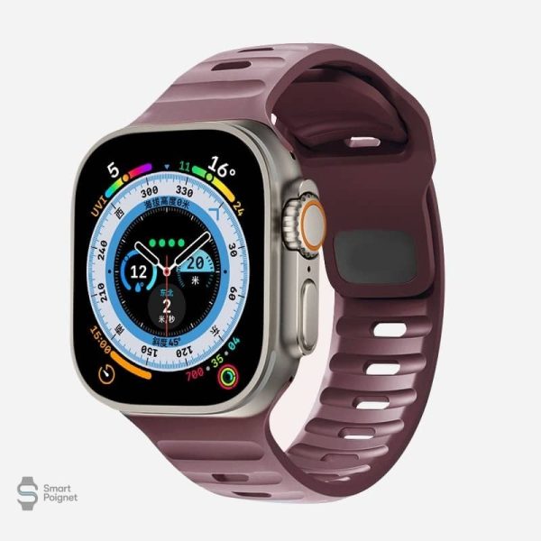 Bracelet léger en silicone pour Apple Watch