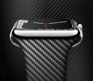 Bracelet pour Apple Watch en matériau carbone