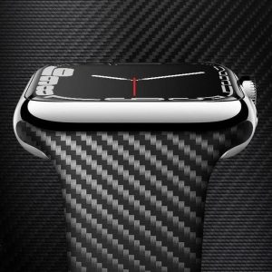 Bracelet pour Apple Watch en matériau carbone