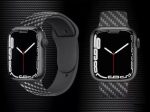 Accessoire Apple Watch en carbone léger