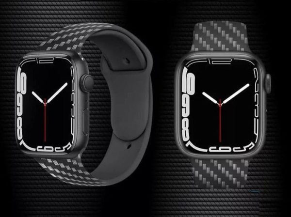 Accessoire Apple Watch en carbone léger