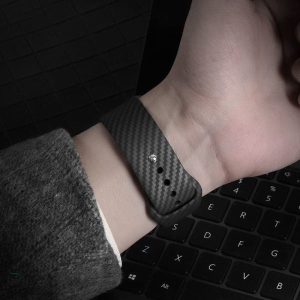 Bracelet Apple Watch en fibre de carbone