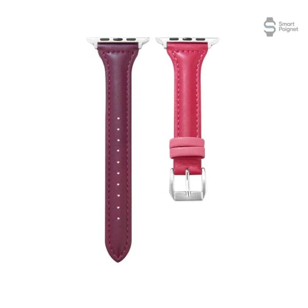 Bracelet cuir Apple Watch intemporel