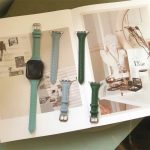 Bracelet cuir Apple Watch chic