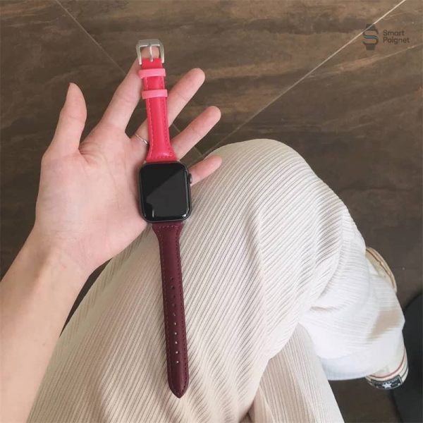 Bracelet cuir pour Apple Watch - vue 9