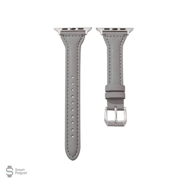 Bracelet cuir marron pour Apple Watch