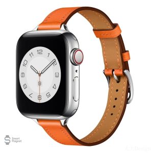 Bracelet cuir classique affiné pour Apple Watch