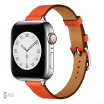 Élégance du cuir pour bracelet Apple Watch