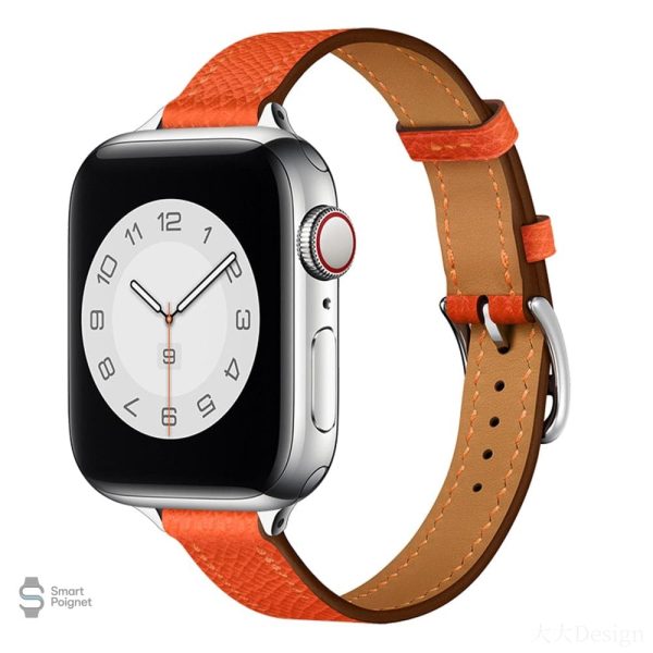 Élégance du cuir pour bracelet Apple Watch