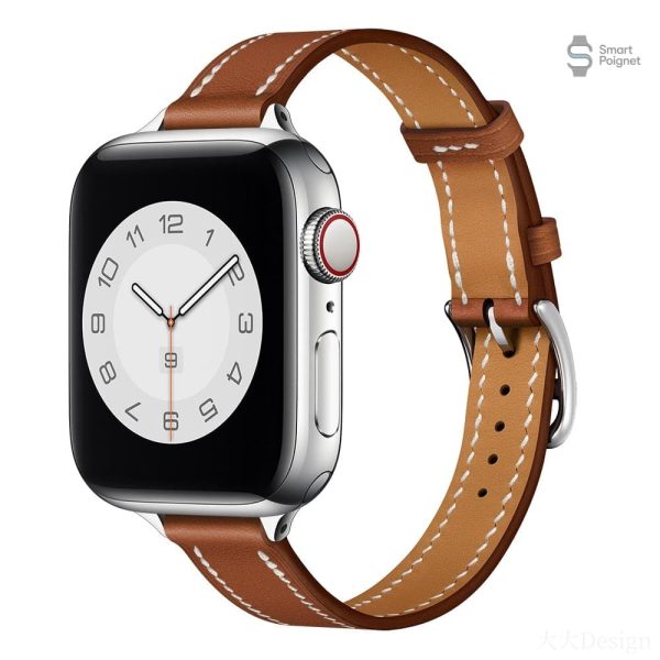 Bracelet en cuir pour style moderne Apple Watch