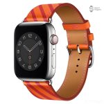 Cuir traditionnel, bracelet pour montre Apple