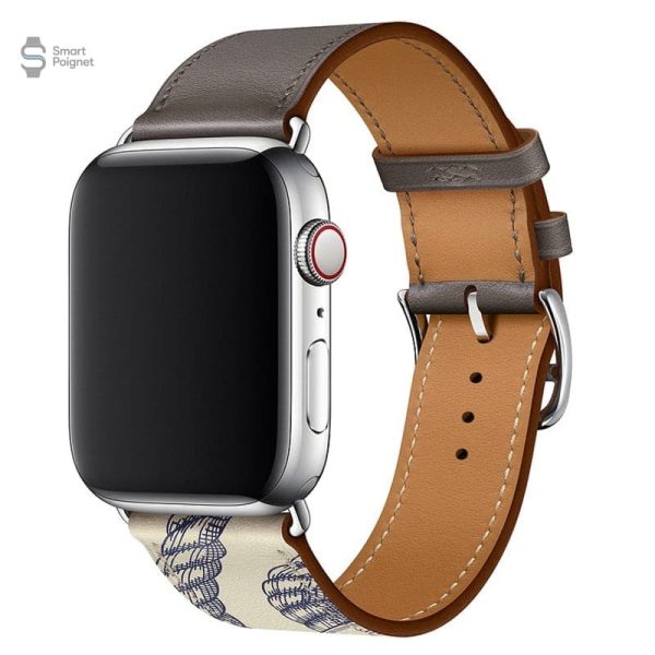 Bracelet en cuir pour montre, motifs variés