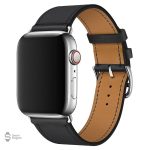 Accessoire essentiel : bracelet cuir pour Apple Watch