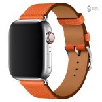 Bracelet Apple Watch, cuir uni et chic