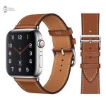 Bracelet cuir pour Apple Watch, design élégant