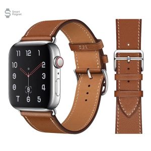 Bracelet cuir pour Apple Watch, design élégant