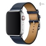 Bracelet pour Apple Watch, cuir de qualité