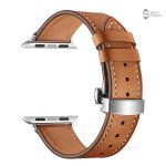 Conception raffinée, bracelet cuir pour Apple Watch