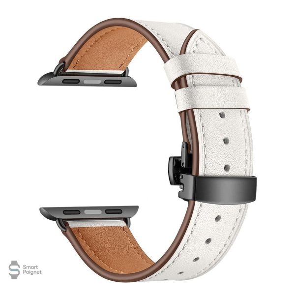 Bracelet cuir pour Apple Watch, allie confort et style