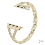 Bracelet Apple Watch avec éclats de diamant