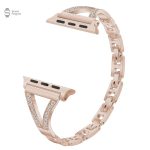 Bracelet pour Apple Watch avec finitions brillantes