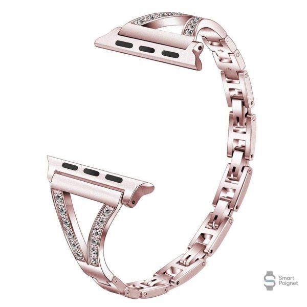 Accessoire stylé pour Apple Watch en métal