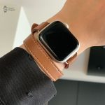 Bracelet tendance en cuir pour Apple Watch