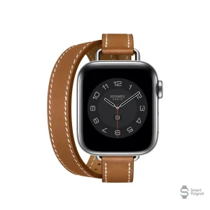 Bracelet en cuir pour Apple Watch, design double