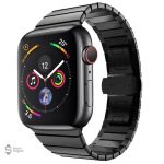 Bracelet acier à lamelles pour Apple Watch